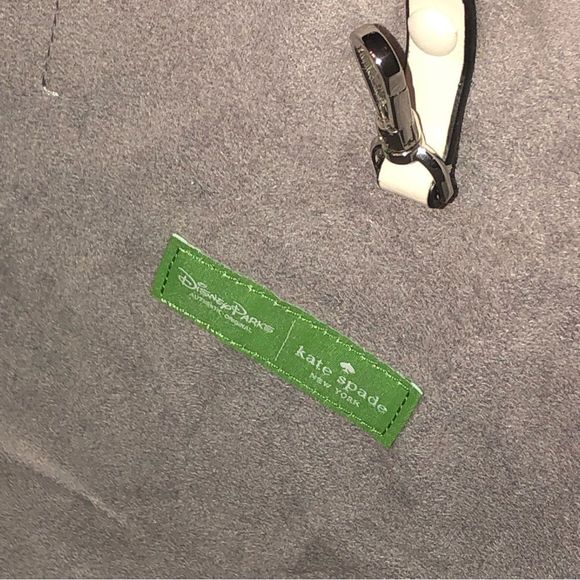 KATE SPADE X Disney Silver Mickey Mouse Embossed Shoulder Bag Tote - Picture 13 of 17